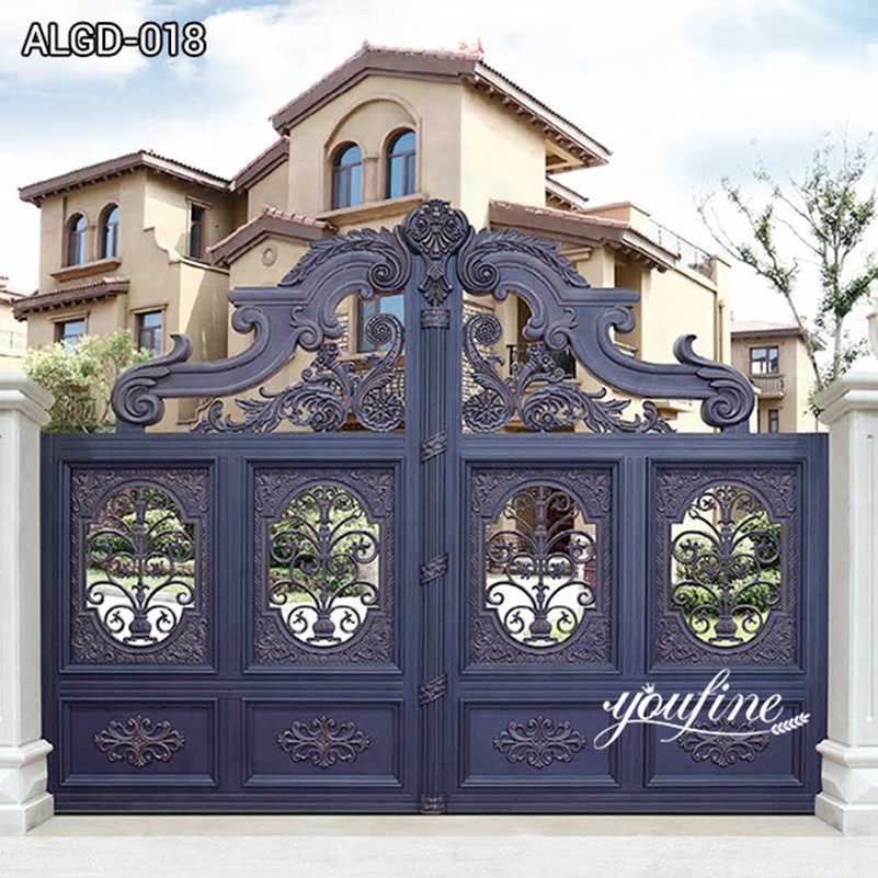 Casting Outdoor Residential Aluminium Gate for Sale ALGD-018