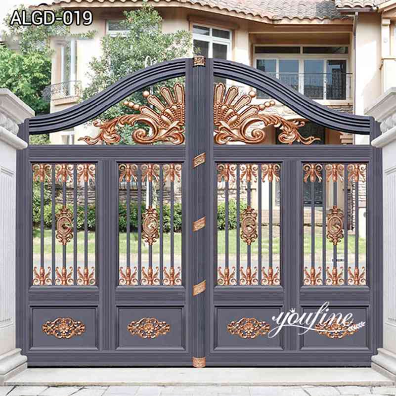 Large Outdoor Aluminum Fence Gate D